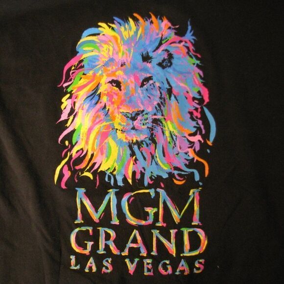 Vintage MGM Grand Las Vegas Lion T-Shirt - Picture 2 of 5
